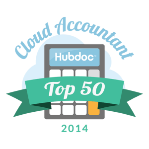 Hubdoc Top 50 Cloud Accountant 2014