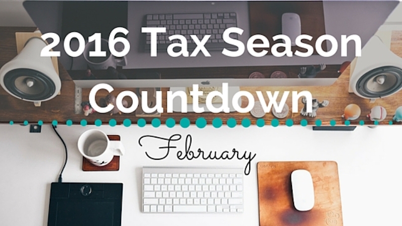 tax season, taxes, countdown, list