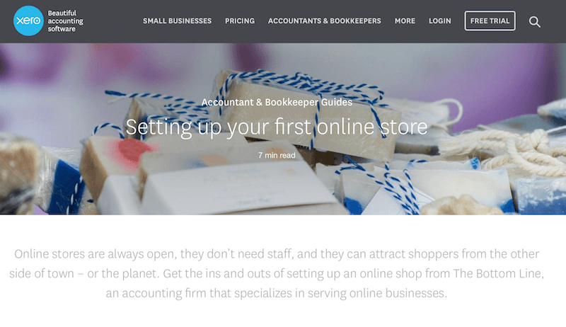 xero, online retailer, online business, small business, free guide