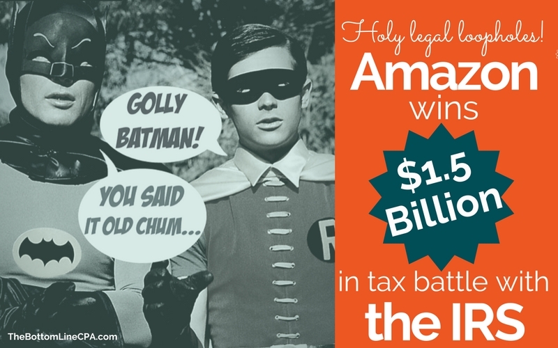accounting, IRS, Amazon, tax battle